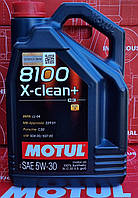 Масло моторне Motul 8100 X-CLEAN+ SAE 5W30 (5L)