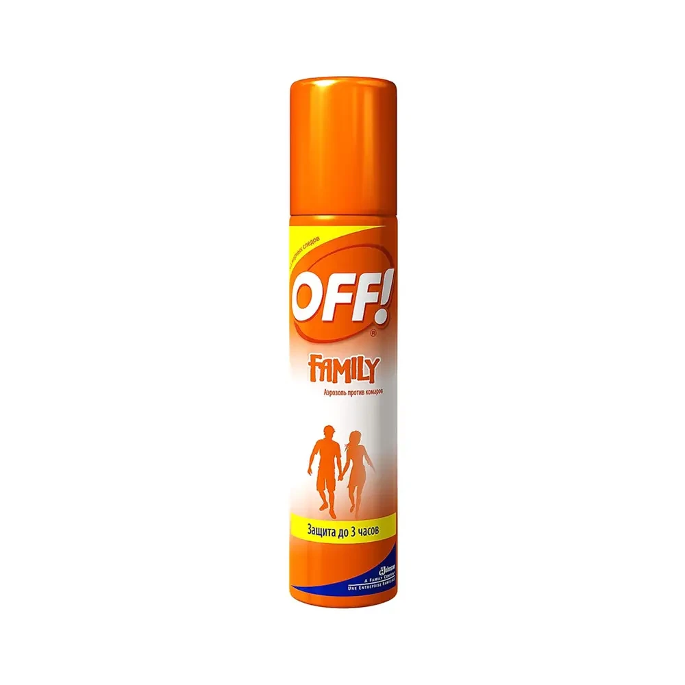 Аерозоль від комарів Off Family 100 мл