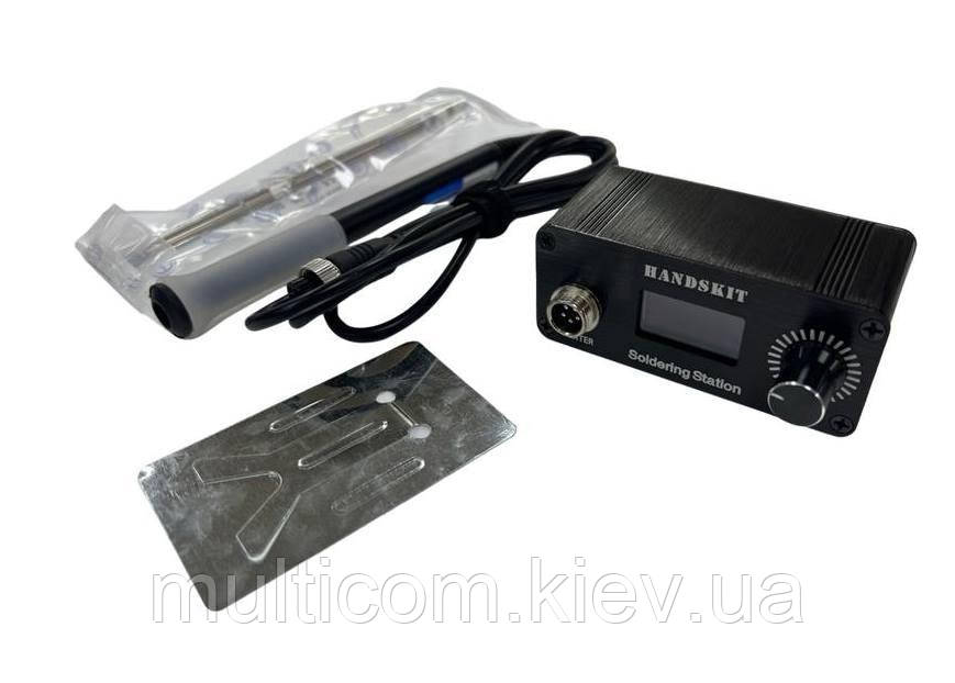 13-00-045. Паяльна станція T12 без блока живлення, HandsKit, T12D