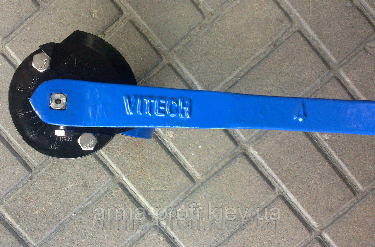 Задвижка Баттерфляй Ду 150 Vitech чугунный диск - фото 5 - id-p132572520