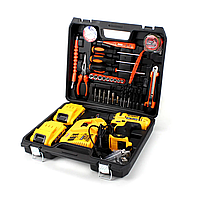 Аккумуляторный шуруповерт DeWALT 26V 5.0Ah с набором инструментов