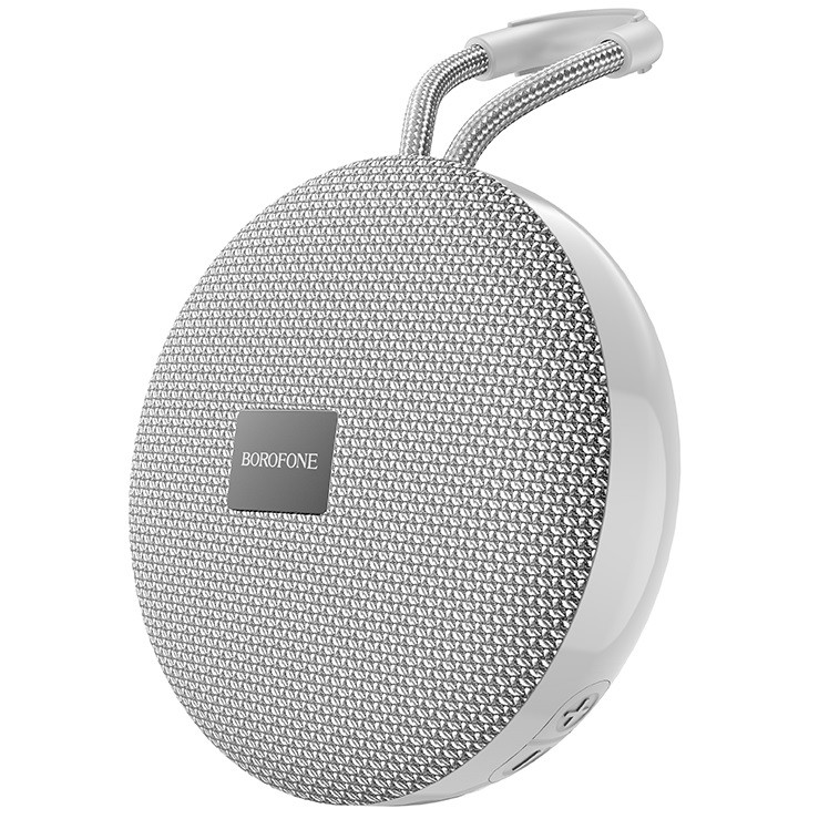 Портативна блютуз колонка BOROFONE BR27 | AUX, SD-card, Bluetooth, USB, FM-Radio| Сірий