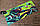 Ігрова поверхня, килимок для миші Speed Monster Rabbit 700x300x3 mm, колір зелений, фото 4