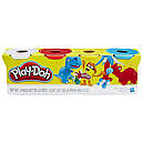 Play-Doh B6508 Плей-До набір пластиліну з 4 банок по 112 г., фото 2