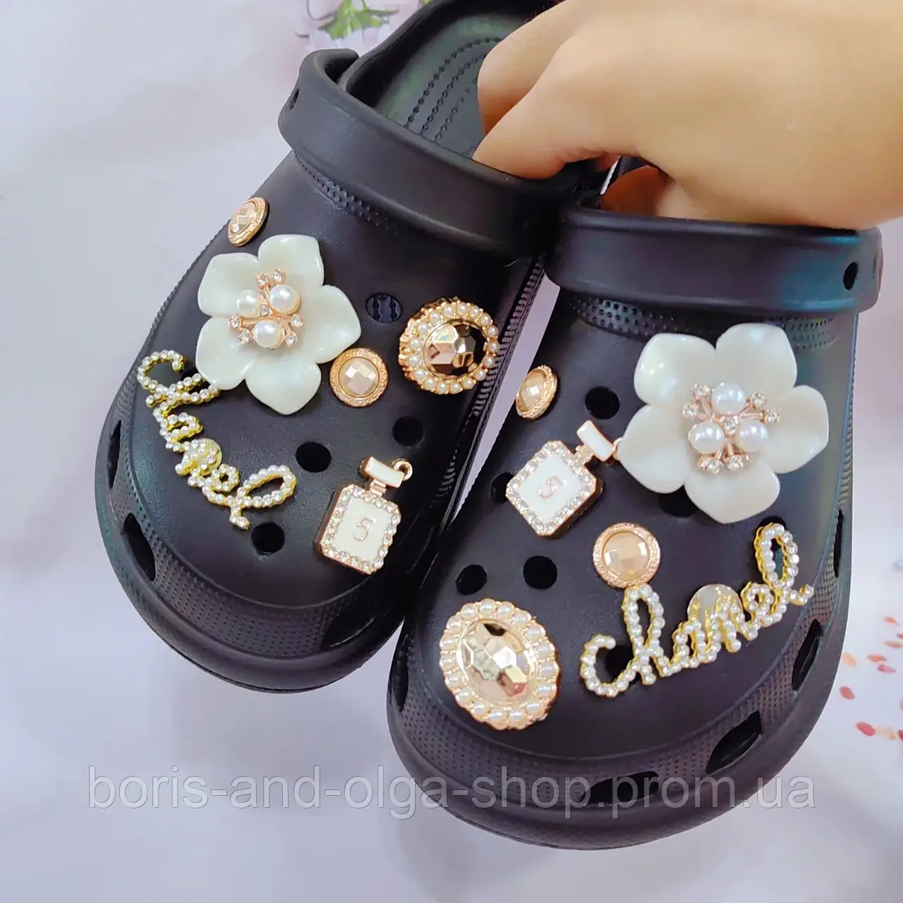 Prom crocs clearance
