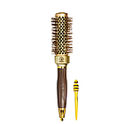 Щітка брашинг для волосся керамічна Salon Professional Ceramic 98063 THID, фото 3