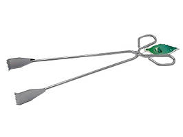 Щипці-ножиці для барбекю грилю та вугілля з нержавіючої сталі L 36 cm