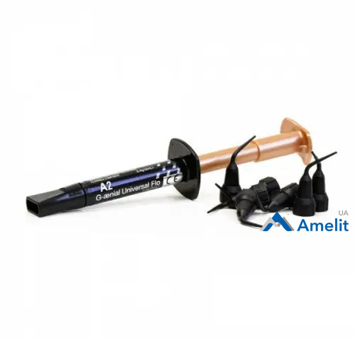 Композит G-aenial Universal Flo, в асортименті (GC), шприц 3.4 г