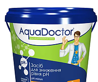 Химия для бассейна Снижения кислотно-щелочного баланса воды  AquaDoctor pH Minus 5 кг