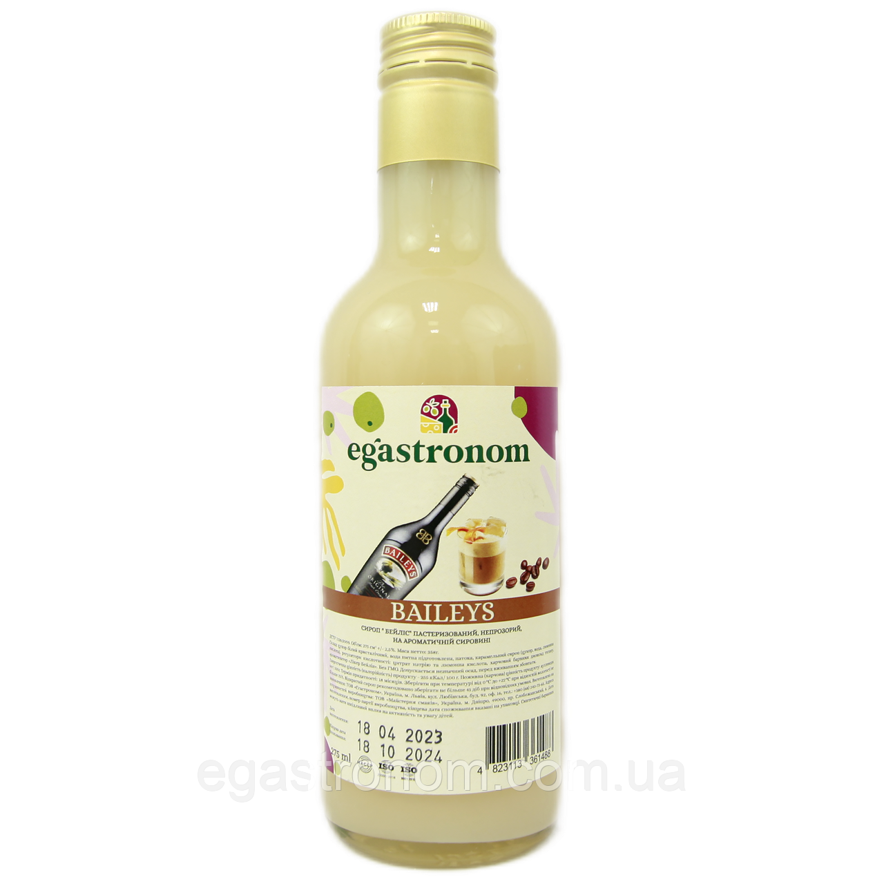 Сироп бейліс Єгастроном Egastronom baileys 275ml 16шт/ящ (Код: 00-00012395)