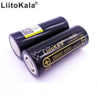 LiitoKala Li-ion Lii-50A 26650 3.7V 5000mAh аккумулятор