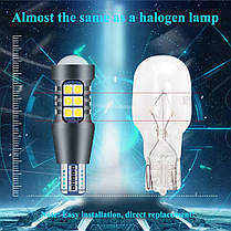 Ціна за 1 шт., LED T15/W16W 3030-27SMD CANBUS Світлодіодна лампа для стайлінгу автомобілів,, фото 3