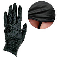 Перчатки нитриловые Medicom черный, розмір S, 100 шт