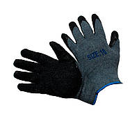 Перчатки защитные SeVen 69249 серые, с латексным покрытием (XL)