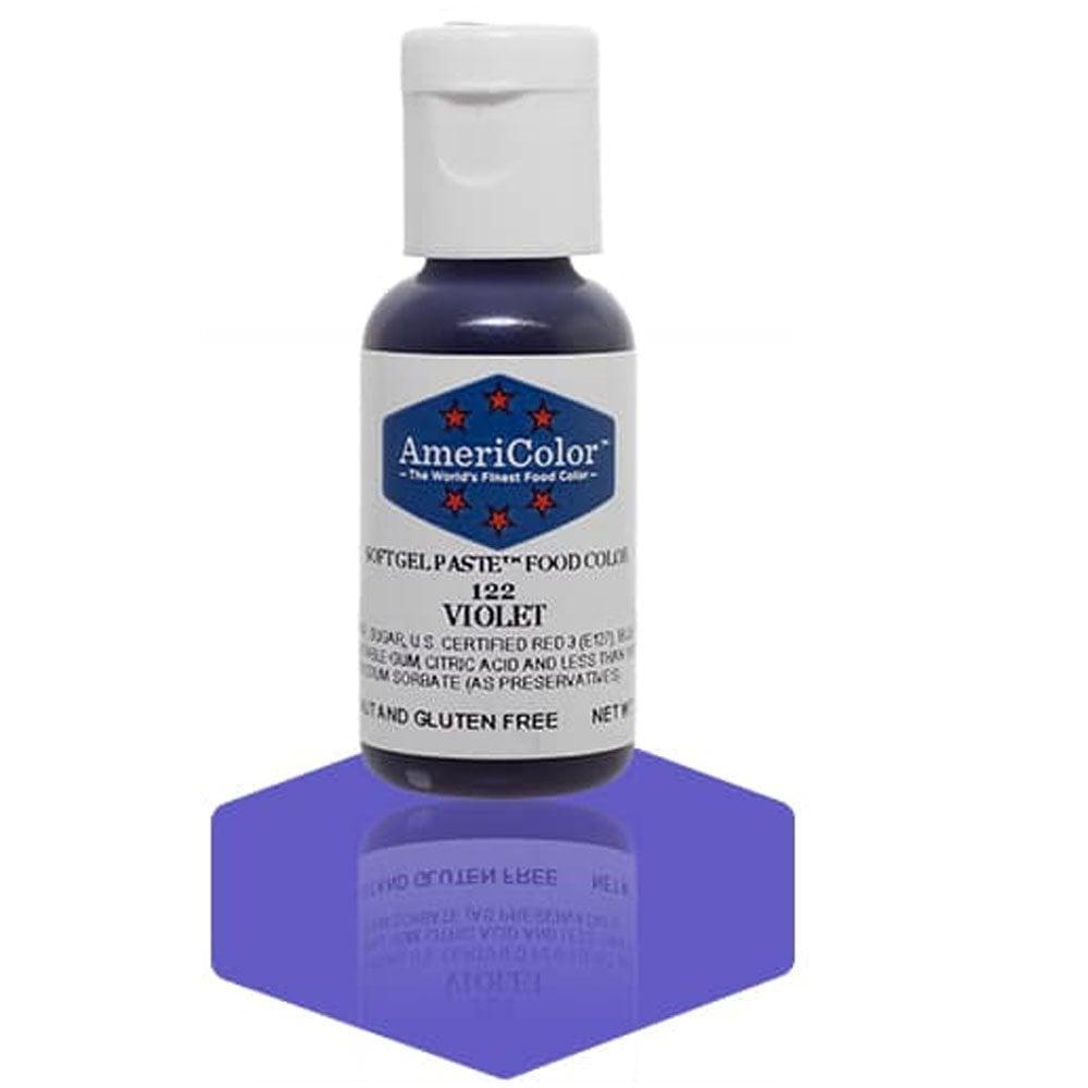 Барвник гелевий Америколор (Americolor) Фіолетовий (Violet), 21г, фото 1
