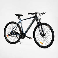 Велосипед спортивный двухколесный 29 дюймов Corso X-Force XR-29335, сине-графитный