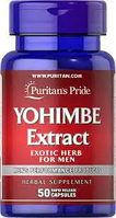 Yohimbe Extract Puritan's Pride, 50 капсул