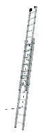 Лестница ELKOP VHR L 2x16 алюминиевая, на канатной тяге (37499)