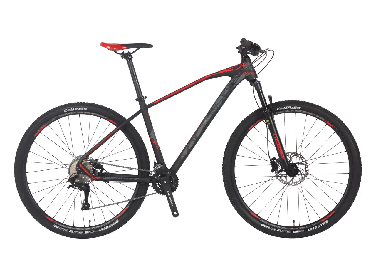 Велосипед горный 29" Crosser LAVA 29 дюйма (2*9) рама 18 Красный - фото 1 - id-p1835714974