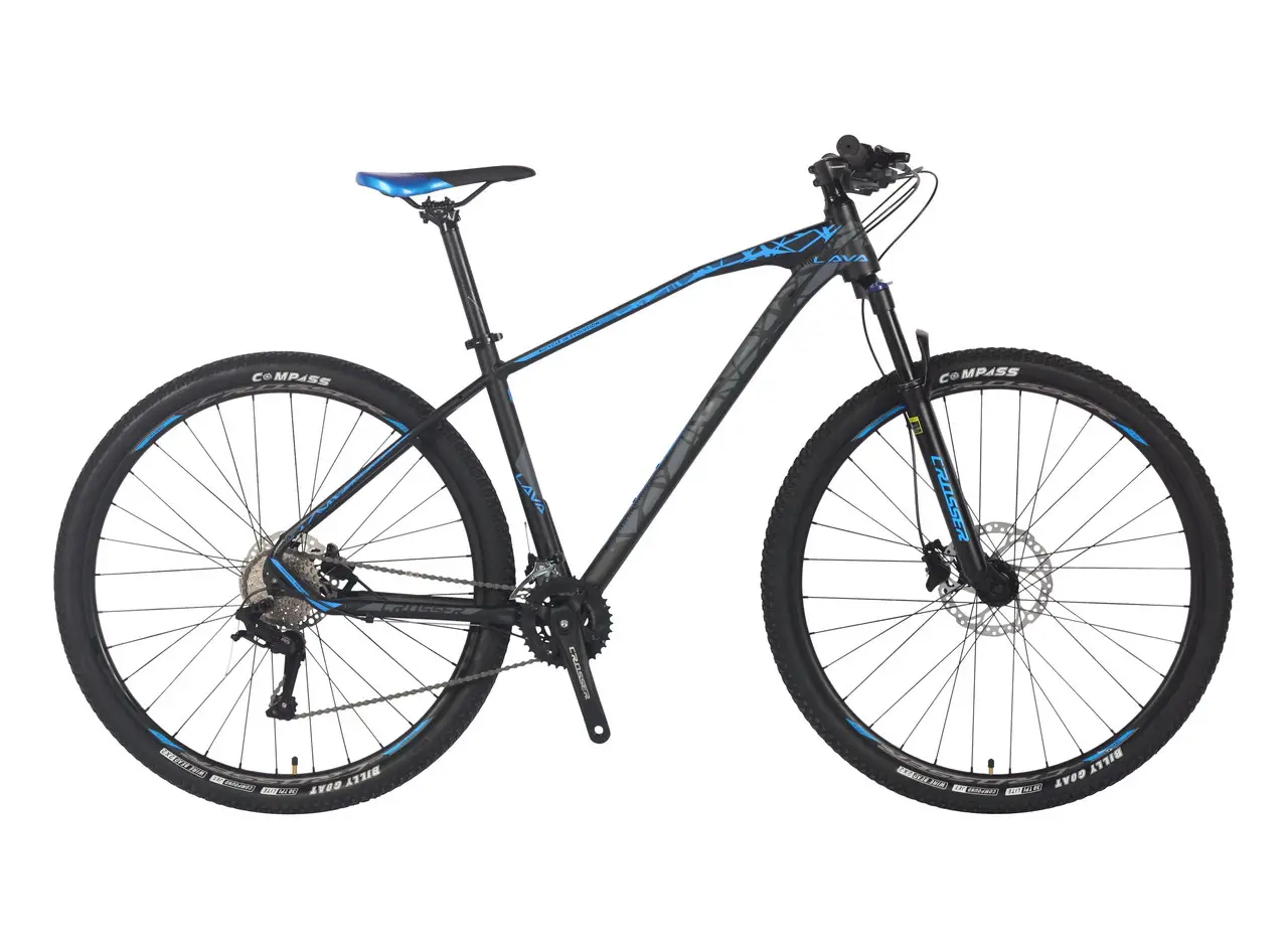 Велосипед горный 29" Crosser LAVA 29 дюйма (2*9) рама 18 Красный - фото 2 - id-p1835714974