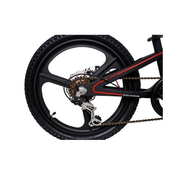 Детский велосипед Crosser MTB 6S PREMIUM RIGID 20 дюймов магниевый Черный - фото 4 - id-p1835714980