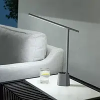 Настольная Лампа Baseus Smart Lamp LED Аккумуляторная 2200 мАч.Сенсорная складная Безопасная для глаз USBсерая