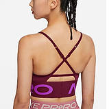 Топ спортивний жіночий Nike W INDY PRO CN LONG LINE BRA, фото 5