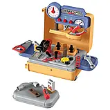 Дитячий ігровий набір інструментів юний будівельник 8022 валіза будівельник + Подарунок, фото 9