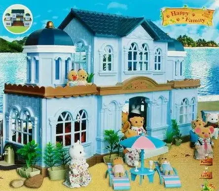 Будиночок для тварин флоксових Happy Family 012-11 вілла на морському березі, фото 1