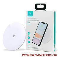 Беспроводное зарядное устройство Usams US-CD149 Ultra-thin Fast Wireless Charger 15W White