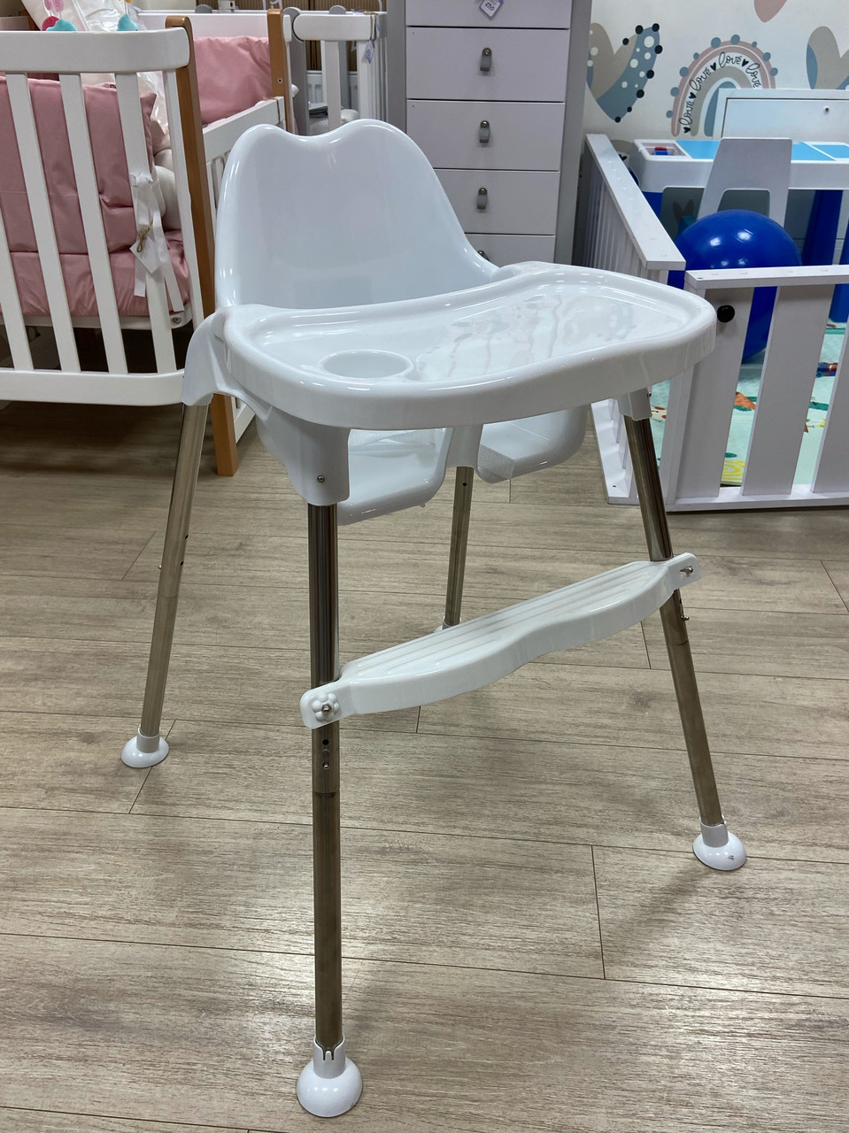 Стілець для годування М 4209, White