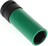 Головка глибока для литих дисків із захисним кожухом 22мм, 1/2" Falcon F08014, фото 2