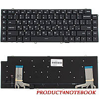 Клавиатура для ноутбука XIAOMI (Mi Air, Mi Pro 15.6) rus, black, без фрейма, подсветка клавиш (ОРИГИНАЛ)