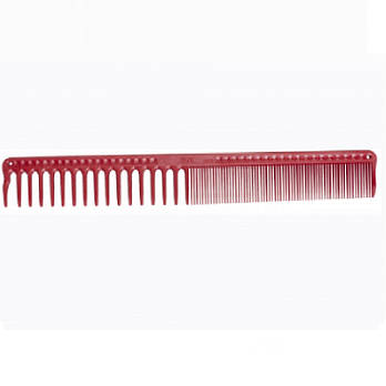 Гребінець JRL для стрижки волосся червоний, 18,5 см (JRL-302RED)