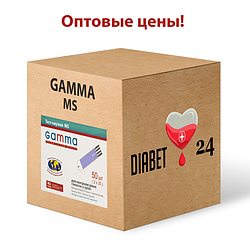 Оптові ціни на смужки для глюкометра Gamma MS
