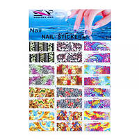 Наклейки на водній основі YB-721-YB-732