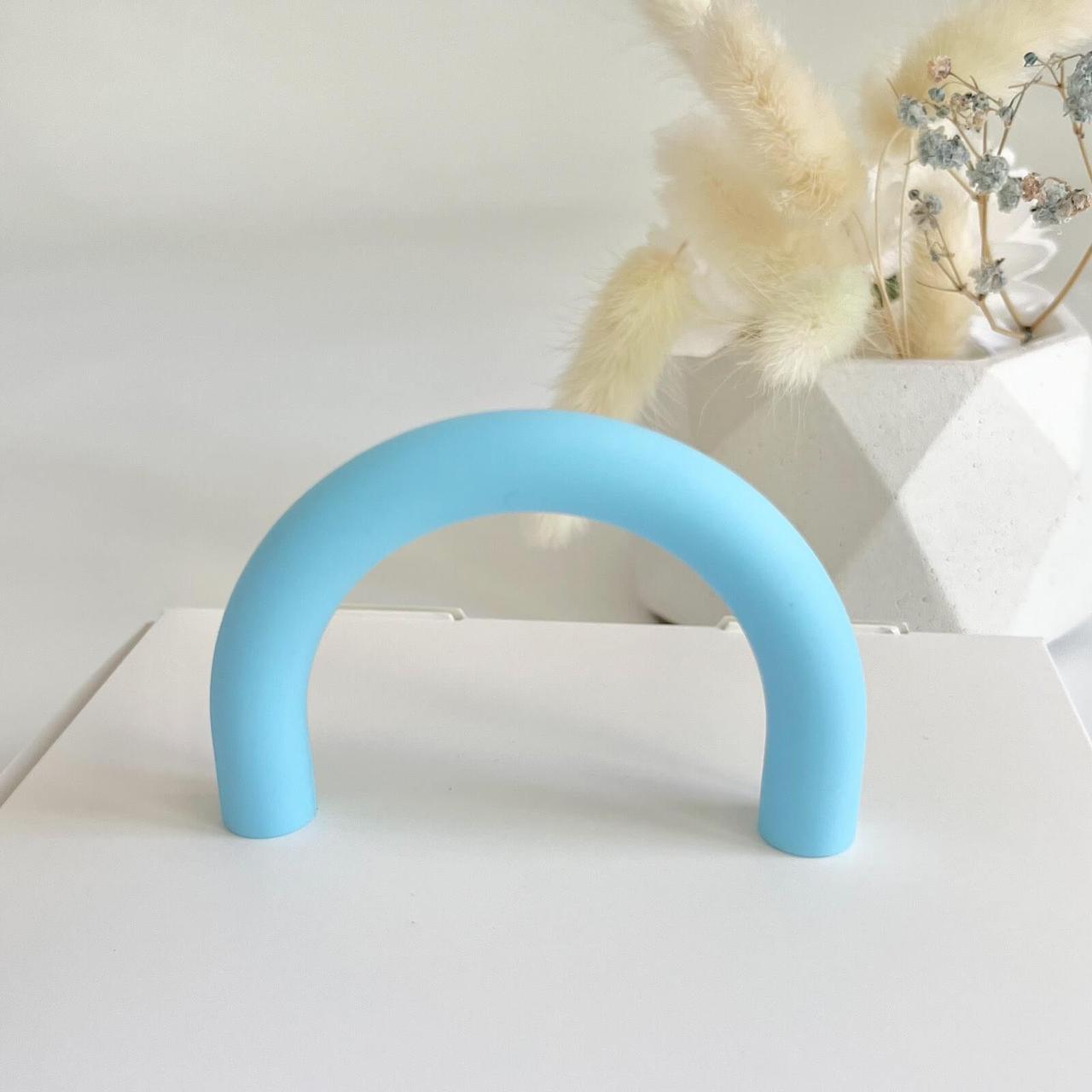 Дуга (бебі блю) для брязкальця, фото 1