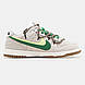 Чоловічі Кросівки Nike SB Dunk Low Grey Green 40-41-42-43-44-45, фото 2