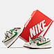 Чоловічі Кросівки Nike SB Dunk Low Grey Green 40-41-42-43-44-45, фото 8