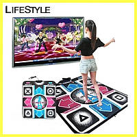 Танцевальный, детский коврик с USB (93х83см) DANCE MAT PC / Музыкальный коврик для компьютера ноутбука