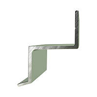 Профіль алюмінієвий Z (зетка) відбійний для натяжної стелі 2.5 м