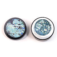 Глиттер гель Global Fashion 5 гр, New Diamond painting gel 09