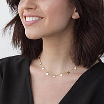 Золоте кольє з монетами колона453   LOVE-SHOPE