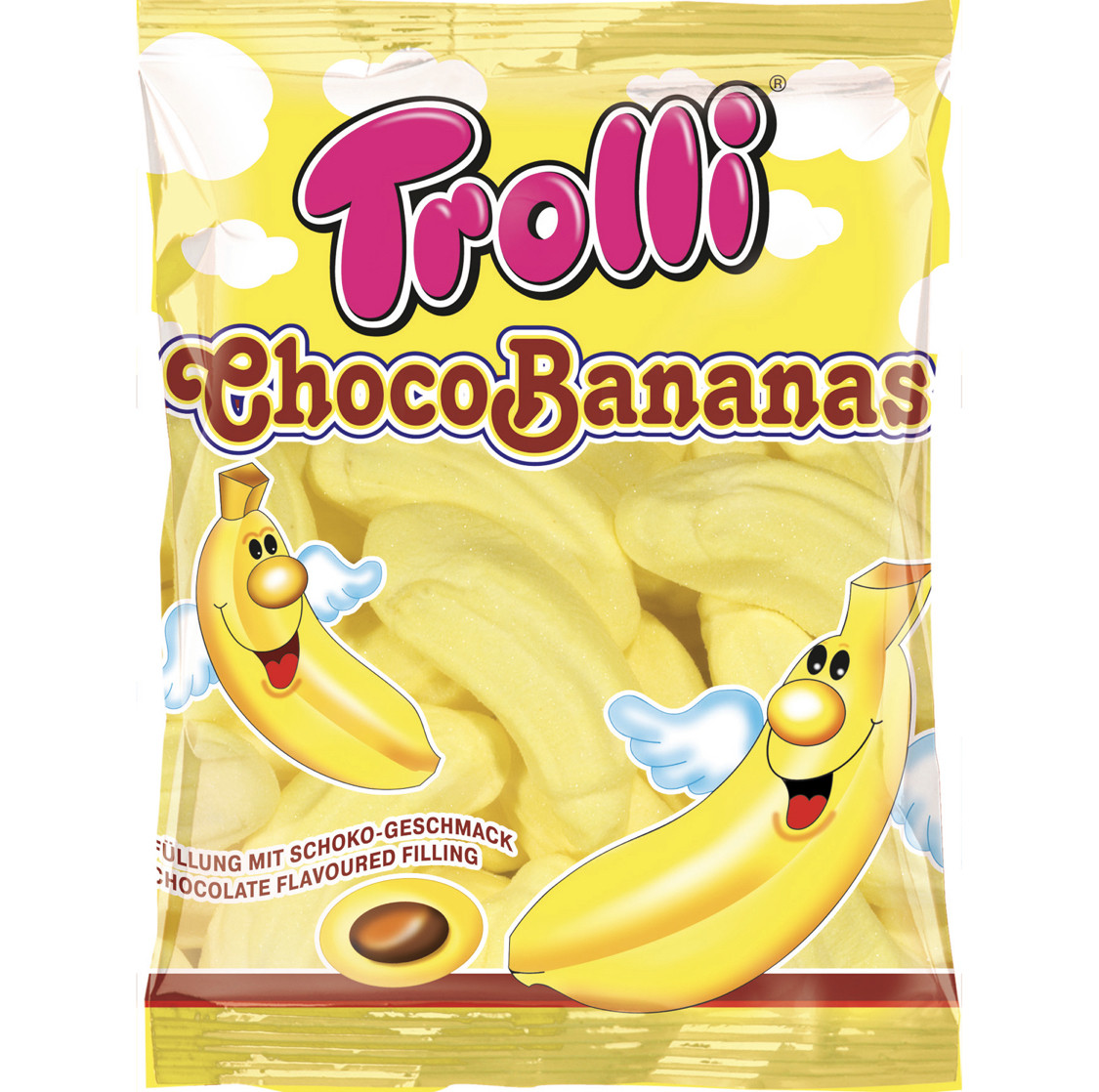 Trolli Choco Bananas Банани з шоколадом 150g