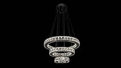 Хрустальна led люстра linisoln 7201-6A/480+340+190