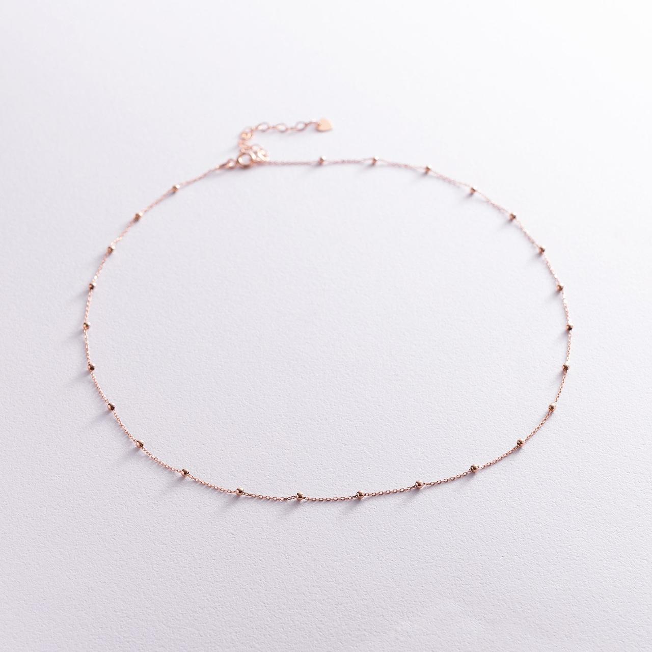 Кольє "Коля" "Кохання" в червоному золоті колі02011   LOVE-SHOPE