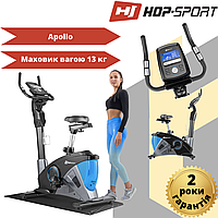 Велотренажер электромагнитный + мат Hop-Sport HS-090H Apollo'21 iConsole Синий, Кардиотренажер до 150 кг
