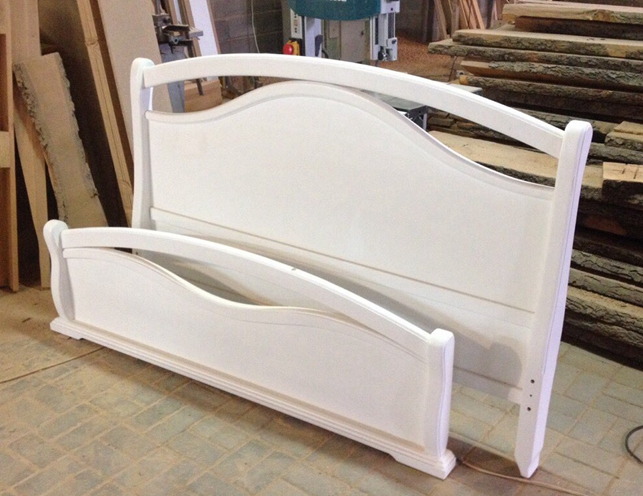 Ліжко дерев'яне Елегант, колір та розмір на вибір