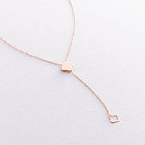 Кольє "Клевер" у червоному золоті коло1901   LOVE-SHOPE