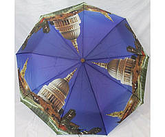 Жіноча парасолька антивітер напівавтомат LANTANA